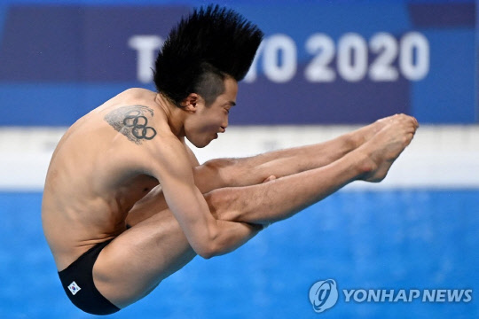 한국 다이빙 사상 첫 올림픽 메달에 도전하는 우하람 (연합뉴스 제공)